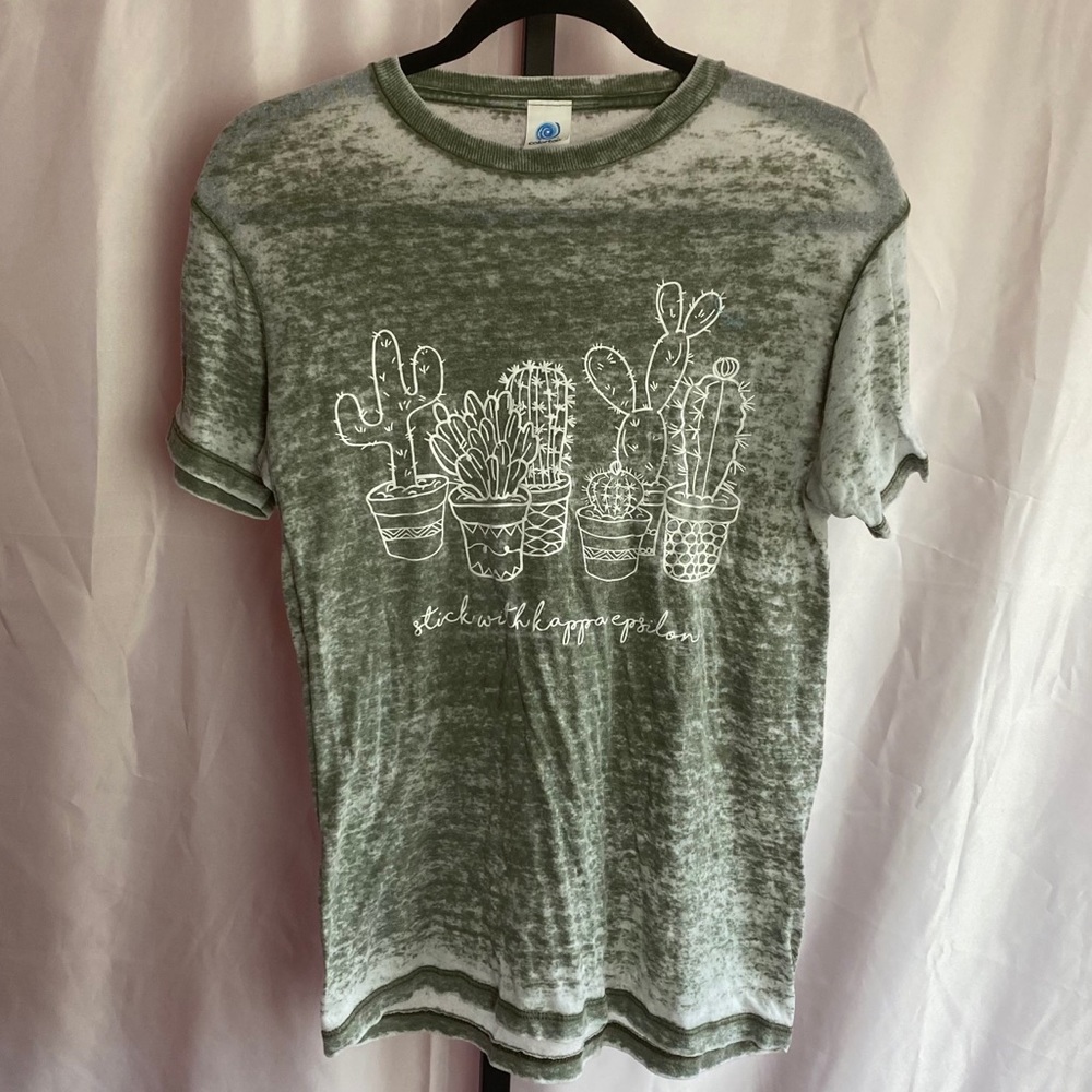 Kappa Epsilon Burnout Style T-Shirt, size Small